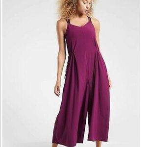 Sayulita Jumpsuit from Atlheta in velvet plum. Just worn once, very comfortable